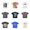Hellstar New Collections 플러스 사이즈 T 셔츠 유엔 티셔츠 무거운 무게 큰 티셔츠 록 빈티지 힙합 대형 티 여성 남성 짧은 슬리브 스트리트 패션 탑