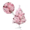 Decorazioni natalizie Rosa Ornamenti per l'albero di Natale Decor Decora Decorativo in PVC Luminoso Ornamento Desktop 180 cm altezza 180 cm 231027