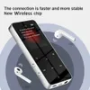 MP3 MP4 Player Player 20 -calowy metalowa muzyka Bluetooth 50 Wsparcie Wbudowana głośnik FM Radio Barm Cock Ebook 231030