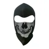 Cykelmassor Masker 1 PCS Halloween Mask Outdoor Headwear Skeleton Riding Cosplay War Game Windproof Pure Cotton Skull 231030