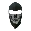 Cycling Caps Masks 1 Pcs Halloween Mask Outdoor Headwear Skeleton Riding Cosplay War Game Windproof Pure Cotton Skull 231030