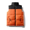 Męska kamizelka puffer gilet mensdesigner kamizelka zimowa kamizelka kobiet moda