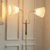 Lampy podłogowe piękne luksusowe nowoczesne rogu salonu moda stała lekka metalowa metalowa lampara mesita noche dekoracje domu