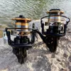 Fly Fishing Reels2 reel 12000 10000 9000 Metail line cup 30KG Max Drag Long S Saltwater Spinning Reel Coil 231030