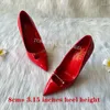 Dress Shoes Black White Red Patent Leather Shallow Metal Hollow Out Open Toed Women Lady 120mm High Heel Pump