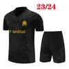 2023 2024 Om Marseilles French Tracksuit Soccer Jerseys Training Shirt Men and Kids 23 24 25 Football Tracksuit Jersey Shorts Kit 2025 Maillot Surtetement Foot