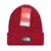 Designer Luxe muts/Schedel Winter Bean mannen en vrouwen Fashion design gebreide hoeden herfst cap letter Noord 20 kleuren unisex warme muts F-9