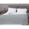 Couvertures Plaid gland tricoté couverture lit fin de climatisation sieste couverture canapé couvre-lit sur le