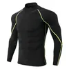 Men's Thermal Underwear Thermal Underwear For Men High Collar Camiseta Termica Sport Thermo Shirt Quick Dry Compressed Underwear Clothes Men Bielizna 231030