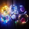 Altre forniture per feste per eventi 1 m 10 LED Stringhe di illuminazione Festività Luci da fata a led per esterni Stringa di filo di rame Alimentata a batteria Luce notturna Decorazioni per la casa 231030