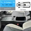 For Volkswagen ID6 2021-2023 Interior auto Car Steering wheel Carbon Fiber Stickers Decals Car styling Accessorie