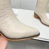أحذية جديدة مصمم أحذية في الكاحل للنساء أحذية طويلة أحذية كلاسيكية الموضة أحذية جلدية شتوية أحذية كعب خشن أحذية النساء