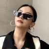 Sunglasses Square Women Black Cat Eye Brand Designer Sun Glasses Female Travel Driver Gradient Fashion Eyewear