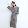 Männer Nachtwäsche Liebhaber Kleid Kleidung Nachthemd Baumwolle Kleid Übergroßen Bademantel Nachtwäsche Chinesische Feste Dressing Hause Robe