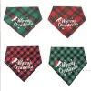 Fournitures pour chiens, serviette de salive de noël pour animaux de compagnie, serviettes triangulaires pour chiens et chats, 1030