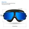 goggles COPOZZ Swimming Goggles Comfortable Silicone Large Frame Swim Glasses Anti-Fog UV Men Women Swim Mask Waterproof 231030