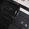 Damen-Charm-Diamant-Halsketten, hochwertige Boutique-Kette, Herbst-Luxus-Stil, Schmuck, lange Kette, Weihnachten, neue Frauen, Liebesgeschenke, Halskette