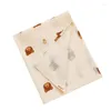 Filtar baby swaddle filt unisex muslin får wrap p31b