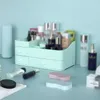 Коробки для хранения Удобная коробка для макияжа Несколько отделений для удобной организации хранения Подходит для всех видов косметики