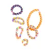 40 Grid 2500 Arcobaleno Tessitore a mano Elastico colorato fai da te Bracciale per tessitura giocattolo puzzle per bambini