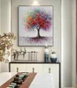 Abstract Trees Landscape Oil Paintings Print On Canvas Colorful Pop Art Canvas Prints Wall Pictures For Living Room Cuadros3718759