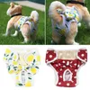 Abbigliamento per cani Papillon Pantaloni fisiologici Cute Pannolini per animali domestici Vestiti Traspirante Igiene mestruale per cuccioli