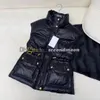 Gilet con colletto alla coreana Giacca imbottita senza maniche da donna Cappotto invernale con cerniera antivento Capispalla caldo da donna