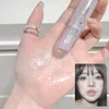 Glitter Mirror Lip Gloss Clear Water Light Liquid Lipstick Non-Stick Cup Trwa nawilżający olej do ust Kobiet Makeup Makeup