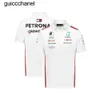 Новые мужские футболки 23ss Mercedes-aaggmm Petronas F1 Team Polo модного бренда Футболки Lewis Hamilton Valtteri Bottas Formula мужская футболка-поло