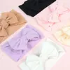 Hair Accessories Baby Headband Born Kids Headwear Bow Child Bowknot Turban For Babies Striped Elastic Headwrap