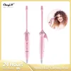 Curling Irons CKEYIN Mini Hair Curling Iron 9 mm Curler Różdżka profesjonalne kręcone szczypce ceramiczne elektryczne narzędzie do stylistyki