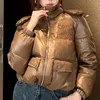 23wf inverno para baixo jaqueta parka designer de moda casaco quente das mulheres jaquetas à prova de vento outerwear com carta bordada sml