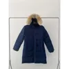 Piumino Designer Canadian Goose Versione di media lunghezza Piumino Piumino da donna Piumino Parka Inverno Cappotti caldi e spessi Donna Antivento Streetwear90