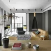 Hanglampen Scandinavische minimalistische LED-kroonluchterlamp voor woonkamer, nachtkastje, restaurant, loft, bar, achtergrond, binnendecoratie, hanglamp