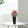 Vaser tennblomma franska landsdekor bondgård retro järn hink blommor arrangemang container vintage kannor kreativa