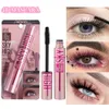 Mascara 4d Silk Fiber Waterproof Volume Extension Lengthening Eyelashes Curling Black Eye Makeup 231027