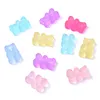 20pcs 16mm Vertical Hole Gummy Bear Beads Transparent Matte Beads For Making Bracelet Charms Necklace Earring Pendant Fashion JewelryBeads Jewelry Accessories