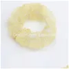 Accessori per capelli Organza Morbido Scrunchie Cravatte scozzesi in chiffon dolce Donne Ragazze Eleganti fasce elastiche Coda di cavallo Consegna a goccia Prodotti su Dhmpf