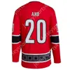 2023 ED Ice Hockey Carolina 20 Sebastian Aho 37 Svechnikov Custom Tanie najlepszej jakości koszulki