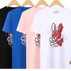 Mens T Shirt Summer Brand Breattable Loose Shirts For Men and Women Par Designers Hip Hop Streetwear Tops Luxurious Tees2282