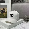 Top Canvas Basebal Hat Mens Designer Hat Fashion Womens Baseball Cap Fitged Hats Letter Summer Snheshade Sport Sport