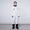 Ski-jassen Winter eendelig skipak Dames Heren Overalls Buitensport Snowboardjas Set Warme jumpsuits Winddicht Waterdicht