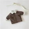 Strampler Kinder Jacken Mantel Warme Herbst Winter Mädchen Junge Baby Kleidung Kinder Sport Anzug Outfits Mode Kleinkind Kleidung 231030