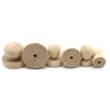 Storage Bottles 5 Pcs DIY Stamp Cupboard Handles Decorate Bamboo Wooden Seal Flower Pressing Kit