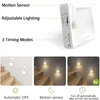 Night Lights Motion Sensor LED Light EU Plug 220V Dimming Sleep For Home Bedroom Corridor Lighting Staircase Bedside Lamp