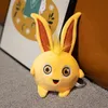 Dessin animé lapin de Pâques poupées animaux en peluche jouets en peluche lapin jouet belle rose bleu jaune violet lapins peluches enfants jouet décoration de la maison 5 styles