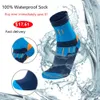Sports Socks 100 Waterproof Breathable Bamboo rayon For Hiking Hunting Skiing Fishing Seamless Outdoor Unisex drop 231030