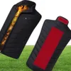 Gilet riscaldato a 9 aree Giacca USB da uomo Giacca invernale senza maniche riscaldata elettrica Gilet da caccia per pesca all'aperto 2110197335454