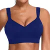 Yoga Outfit Sexy Femmes Sports Soutien-gorge Tops High pour Gym Fitness Running Femme Pad Sportswear Tank Push Up Bras