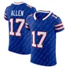 Josh Allen Camisa de futebol Stefon Diggs 21 Poyer Dawson Knox Von Miller James Cook Gabe Davis A. J. Epenesa Matt Milano Dalton Kincaid Deonte Harty Jim Kelly Bruce Smith